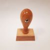 Gummistämpel med trähandtag, storlek 45x30mm