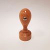 Gummistämpel med trähandtag, diameter 30mm
